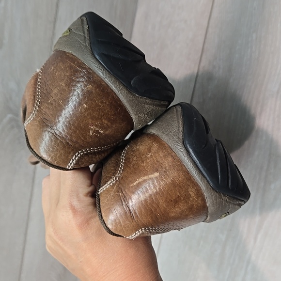 Keen Women Presidio Brown Leather Shoes Sneakers Boots Sz 9 - Picture 6 of 11